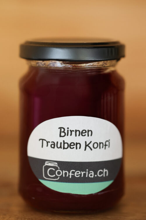 Conferia Birnen Trauben Konfi