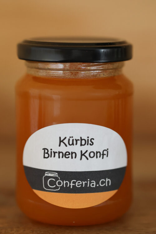Conferia Kürbis Birnen Konfi