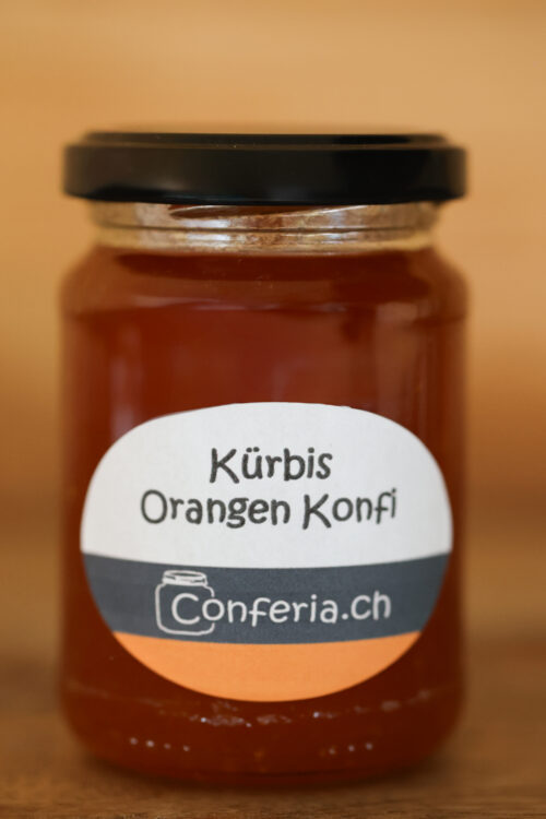 Conferia Kürbis Orangen Konfi