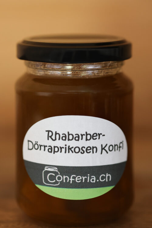 Conferia Rhabarber Dörraprikosen Konfi